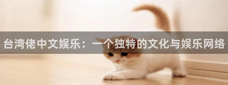 pg试玩模拟器在线玩：台湾佬中文娱乐：一个独特的文化与娱乐网络