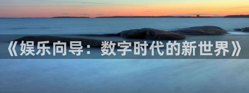 电子pg模拟器试玩：《娱乐向导：数字时代的新世界》